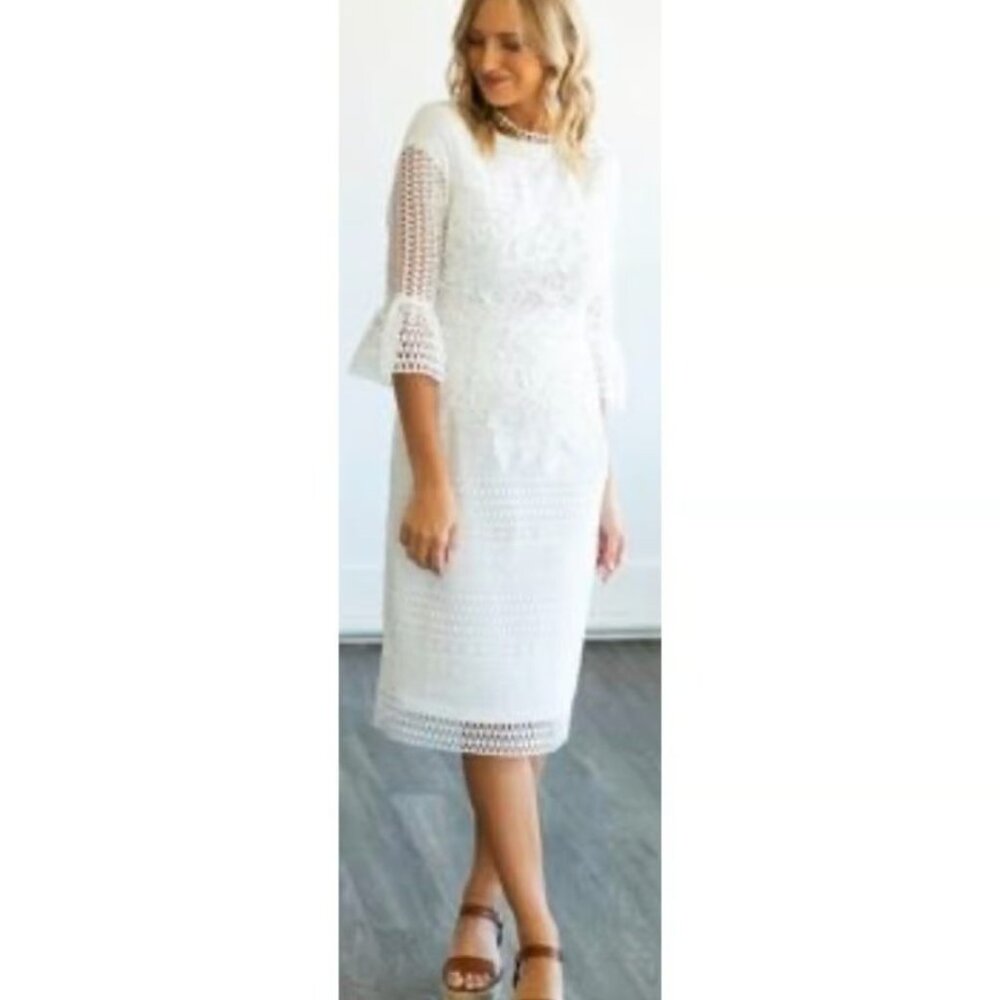 NWT Wren & Ivory Priscilla lace dress sz large